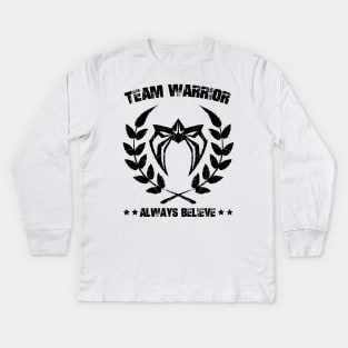 Team Warrior Kids Long Sleeve T-Shirt